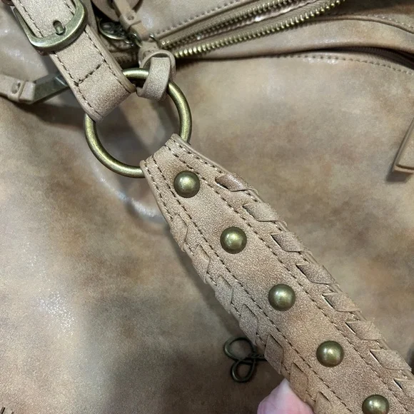 Jessica Simpson Brown Fringe Bag - Picture 4 of 11